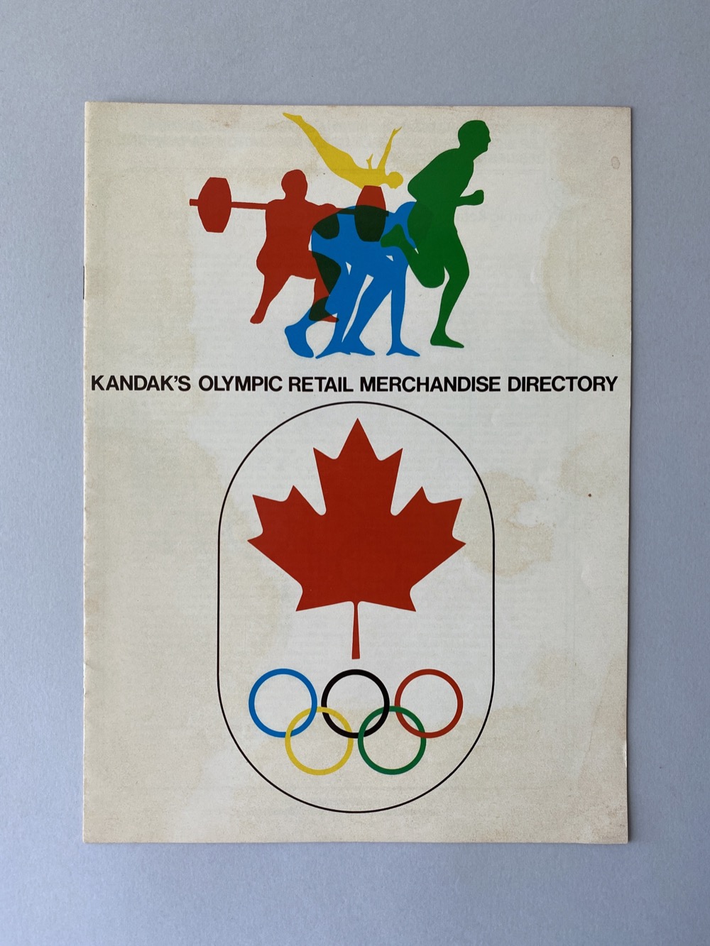 Kandak Olympic retail merchandise catalogue
