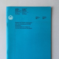 Report of the Organizing Committee (October 1975)