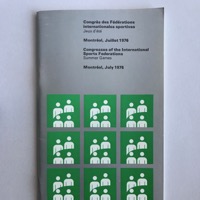 Congresses of the International Sports Federations booklet