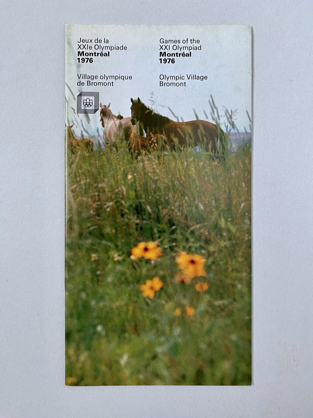 Olympic Village Bromont booklet