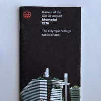 The Olympic Village Takes Shape booklet