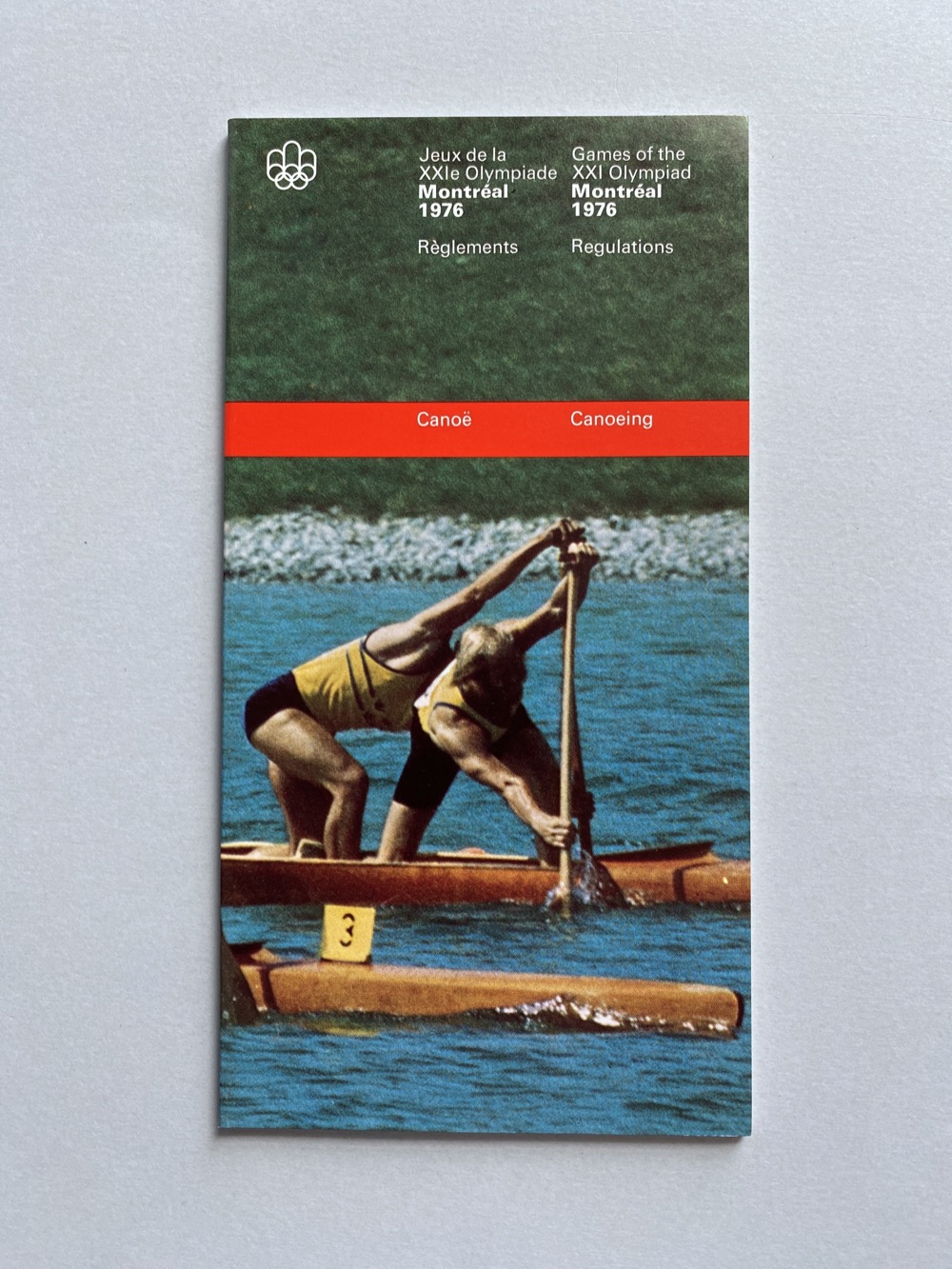 Regulations book - canoeing