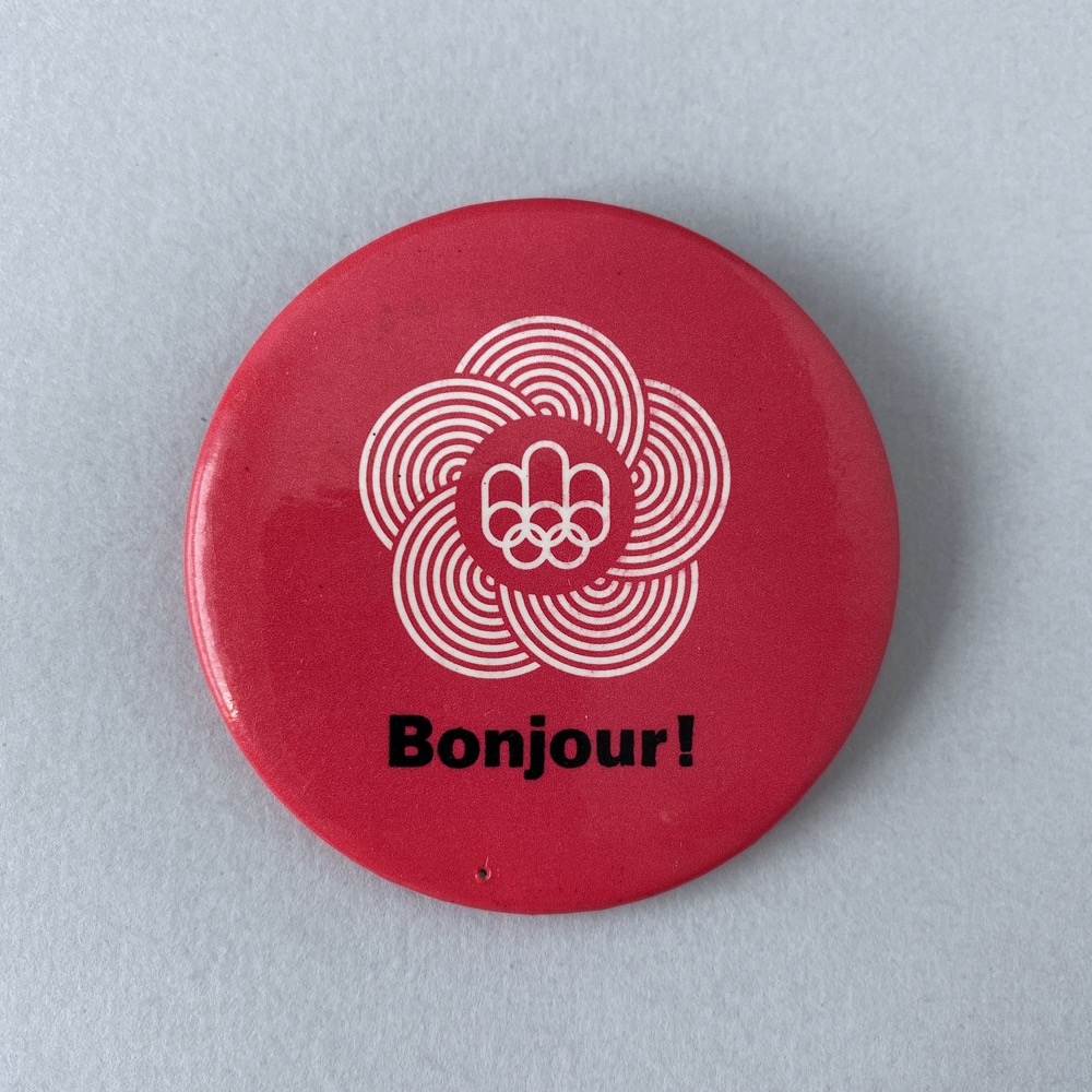 Olympic Youth Camp - Bonjour button