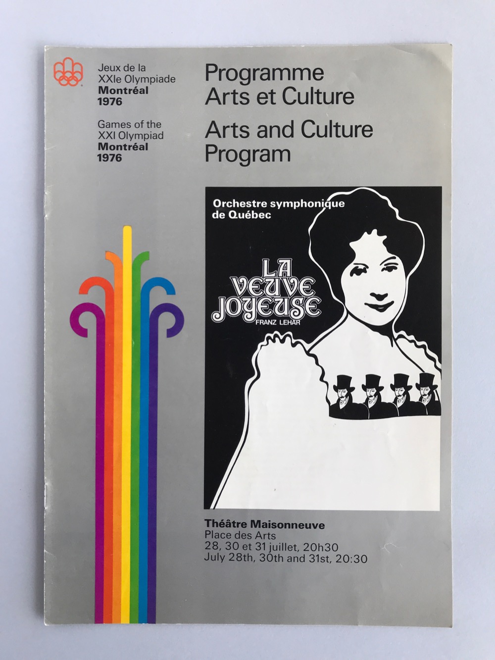 Arts and Culture program - La Veuve Joyeuse