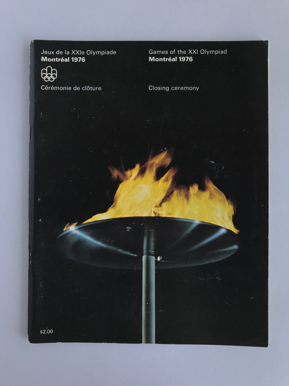 Closing ceremony program