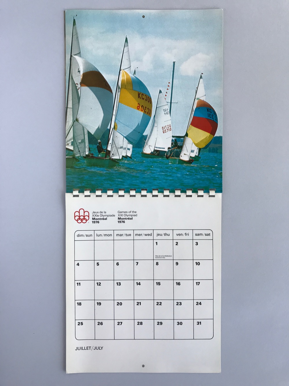 Calendar - small (opened)
