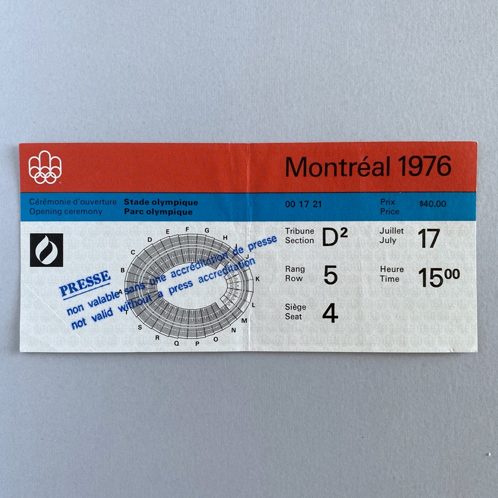 Press ticket